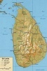 Sri Lanka Relief Map - Blank 150 Page Lined Journal for Your Thoughts, Ideas, and Inspiration (Paperback) - Unique Journal Photo