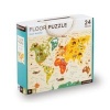 Our World Floor Puzzle (Hardcover) - Petit Collage Photo