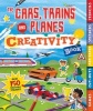 The Cars, Trains and Planes Creativity Book (Spiral bound) - Anna Bowles Photo