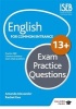 English for Common Entrance at 13+ Exam Practice Questions (Paperback) - Amanda Alexander Photo