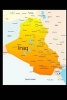 Map of Iraq Journal - 150 Page Lined Notebook/Diary (Paperback) - Cool Image Photo