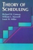 Theory of Scheduling (Paperback) - Richard W Conway Photo