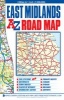 East Midlands Road Map (Sheet map, folded, 22nd Revised edition) - Geographers A Z Map Co Ltd Photo