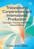 Transnational Corporations and International Production - Concepts, Theories and Effects (Paperback, 2nd Revised edition) - Grazia Ietto Gillies Photo