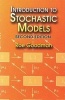 Introduction to Stochastic Models (Paperback, 2nd edition) - Roe Goodman Photo