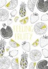 Feeling Fruity - Adult Colouring Card-Book (Illustrated edition) - Tasha Goddard Photo