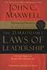 The 21 Irrefutable Laws of Leadership - Follow Them and People Will Follow You (Hardcover, 10) - John C Maxwell Photo