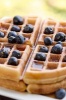 Waffles with Blueberries Journal - 150 Page Lined Notebook/Diary (Paperback) - Cool Image Photo