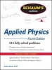 Schaum's Outline of Applied Physics (Paperback, 4th Revised edition) - Arthur Beiser Photo