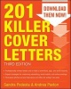 201 Killer Cover Letters (Paperback, 3rd Revised edition) - Sandra Podesta Photo