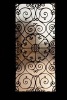 Exquisite Vintage Wrought Iron Door in Zagreb Croatia - 150 Page Lined Notebook/Diary (Paperback) - Cs Creations Photo