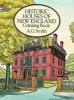 Historic Houses of New England Coloring Book (Paperback) - Albert G Smith Photo