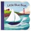 Little Blue Boat Lift a Flap (Board book) - Ginger Swift Photo