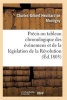 Precis Ou Tableau Chronologique Des Evenemens Et de La Legislation de La Revolution (French, Paperback) - Heulhard De Montigny C G Photo