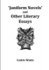 'Janiform Novels' and Other Literary Essays (Paperback) - Cedric Watts Photo