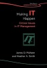 Making It Happen - Critical Issues in Managing Information Technology (Hardcover) - Heather Smith Photo