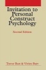 Invitation to Personal Construct Psychology (Paperback, 2nd Revised edition) - Vivien Burr Photo