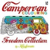 The Campervan Colouring - Freedom Collection (Paperback) - Kludo White Photo