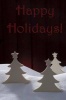 Happy Holidays Journal - 150 Page Lined Notebook/Diary (Paperback) - Cool Image Photo