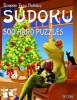 Famous Frog Holiday Sudoku 500 Hard Puzzles - Don't Be Bored Over the Holidays, Do Sudoku! Makes a Great Gift Too. (Paperback) - Dan Croker Photo