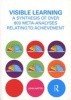 Visible Learning - A Synthesis of Over 800 Meta-Analyses Relating to Achievement (Paperback) - John Hattie Photo