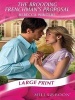 The Brooding Frenchman's Proposal (Large print, Hardcover, Large print library ed) - Rebecca Winters Photo