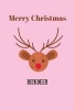 Merry Christmas Reindeer - A Great Alternative to Christmas Card (Paperback) - Tiffin Press Photo