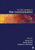 The SAGE Handbook of Risk Communication (Hardcover) - Hyunyi Cho Photo