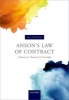 Anson's Law of Contract (Paperback, 30th Revised edition) - Jack Beatson Photo