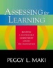 Assessing for Learning - Building a Sustainable Commitment Across the Institution (Paperback) - Peggy L Maki Photo