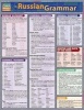 Russian Grammar Laminate Reference Chart (Poster) - Mark E Kiken Photo