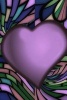 A Heart in Purple Journal - 150 Page Lined Notebook/Diary (Paperback) - Cs Creations Photo