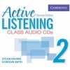 Active Listening 2 Class Audio CDs (CD, 2nd Revised edition) - Steven Brown Photo