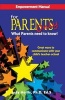 Empowerment Manual for Parents Only What Parents Need to Know! (Paperback) - Judy Hollis Ph D Ed S Photo