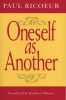 Oneself as Another (Paperback, New edition) - Paul Ricoeur Photo