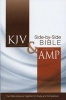 KJV and Amplified Side-by-side Bible (Hardcover) - Zondervan Photo