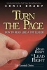 Turn the Page - How to Read Like a Top Leader (Paperback) - Chris Brady Photo