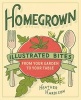 Homegrown - Illustrated Bites from Your Garden to Your Table (Paperback) - Heather Hardison Photo