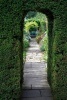 A Flagstone Path Through a Yew Arch Into an English Garden Journal - 150 Page Lined Notebook/Diary (Paperback) - Cs Creations Photo