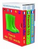 French Boxed Set - French ABC, French 123, French Words (Board book) - Chez Picthall Photo