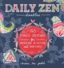 Daily Zen Doodles - 365 Tangle Creations for Inspiration, Relaxation and Joy (Paperback) - Meera Lee Patel Photo