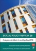 Social Policy Review, 28 - Analysis and Debate in Social Policy, 2016 (Hardcover) - Menno Fenger Photo