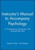 Instructor's Manual to Accompany "Psychology" - Contemporary Introduction with Enclosed MAC Disk (Paperback, Teacher) - Lindsay St Claire Photo