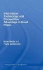 Information Technology and Competitive Advantage in Small Firms (Hardcover) - Brian Webb Photo