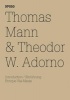  & Theodor W. Adorno - An Exchange (Pamphlet) - Thomas Mann Photo