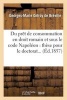 Du Pret de Consommation En Droit Romain Et Sous Le Code Napoleon - These Pour Le Doctorat... (French, Paperback) - Onfroy De Breville Photo