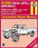 Ford Pick-ups & Bronco Automotive Repair Manual (Paperback) - Editors Of Haynes Manuals Photo