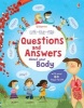 Lift the Flap Questions & Answers About Your Body (Board book) - Katie Daynes Photo