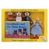 Goldilocks and the Three Bears Finger Puppets & Book Set (Hardcover) - The Puppet Company Photo