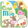 Little Learners Cow Says Moo - Farm Animal Playbook (Board book) - Parragon Editors Photo